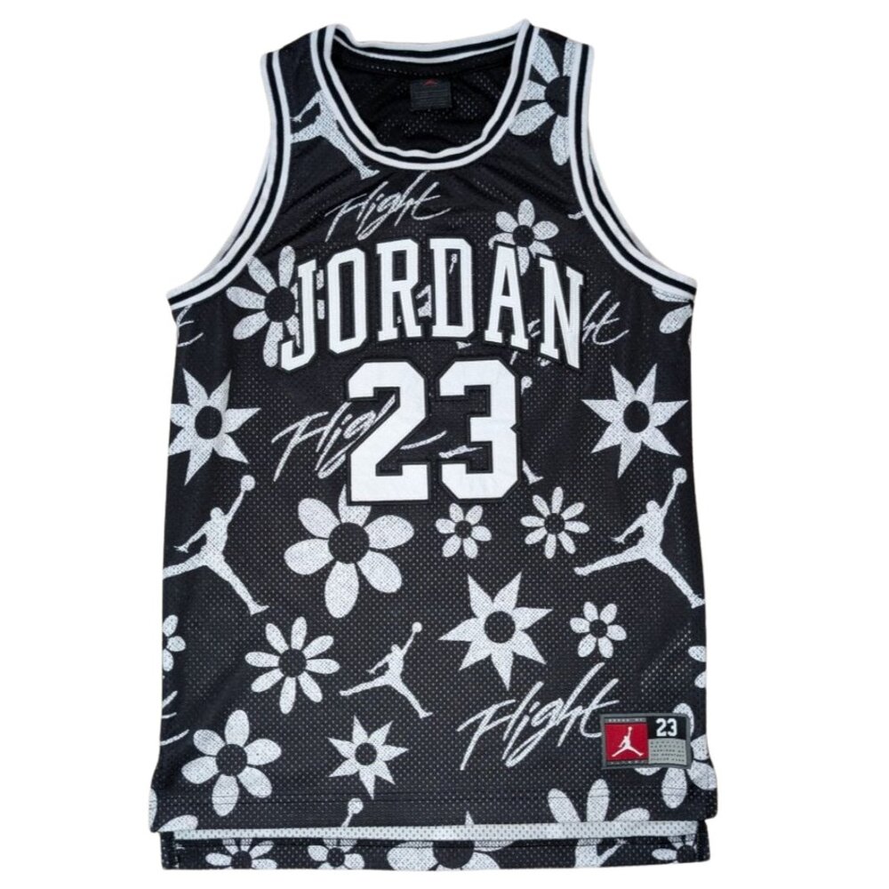 Jordan Brand Flight Floral Daisy Basketball Jersey - Youth L / Fits Women’s XS S
